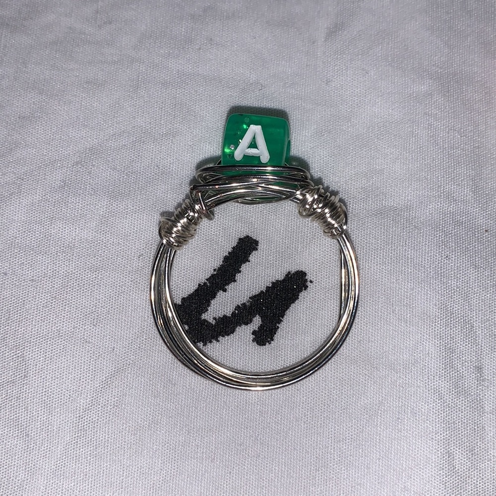 Letter ring collection - Picture 5 of 7